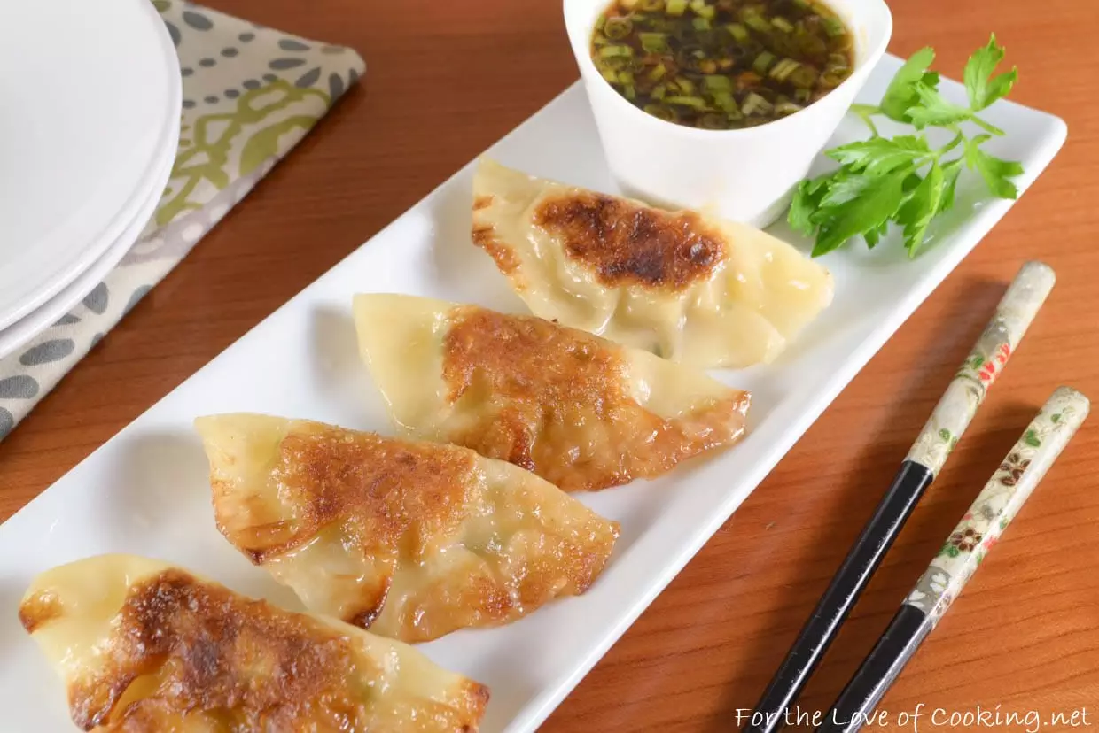 Chicken-Lemongrass Potstickers