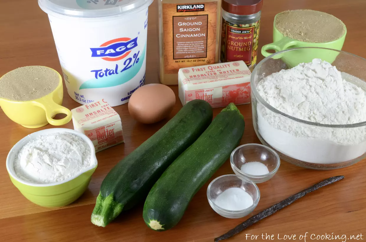 Brown Butter Zucchini Coffee Cake