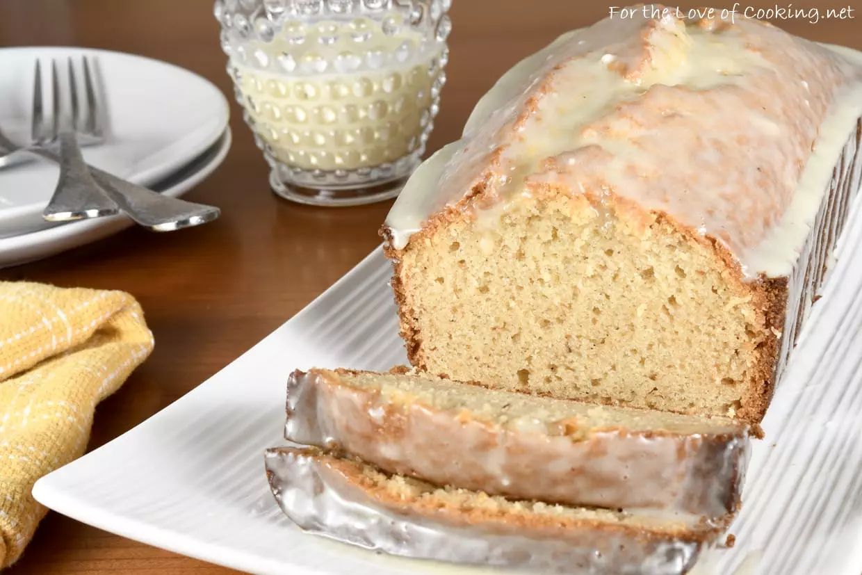 Glazed Eggnog Bread