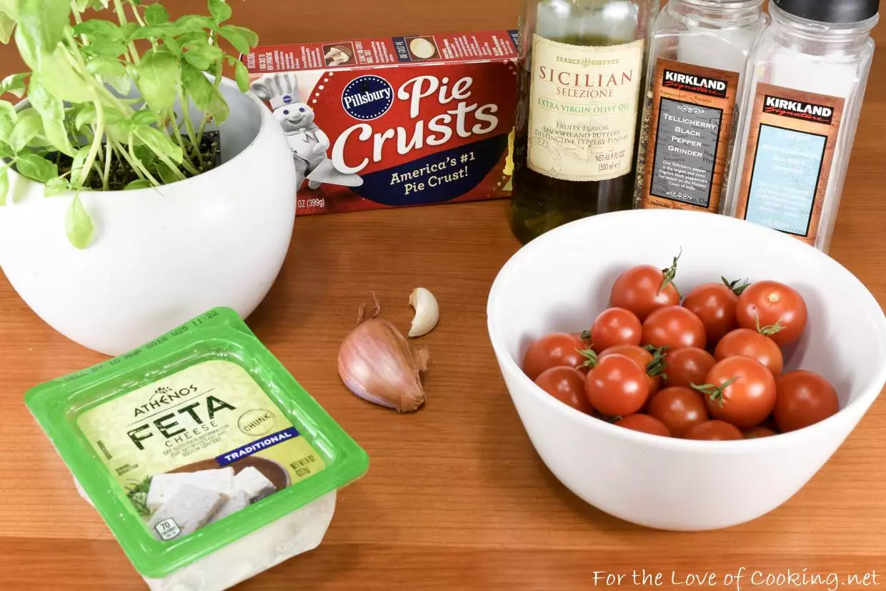 Tomato and Feta Galette