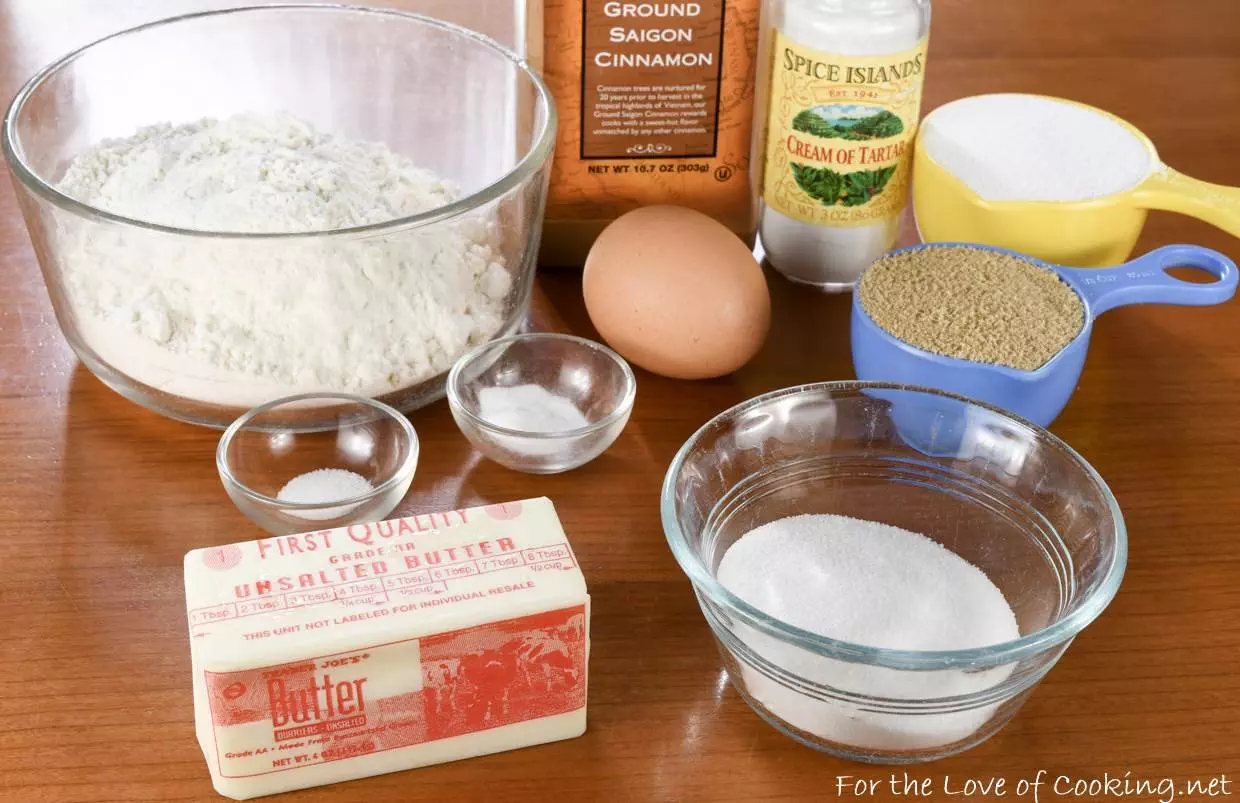 Brown Butter Snickerdoodles