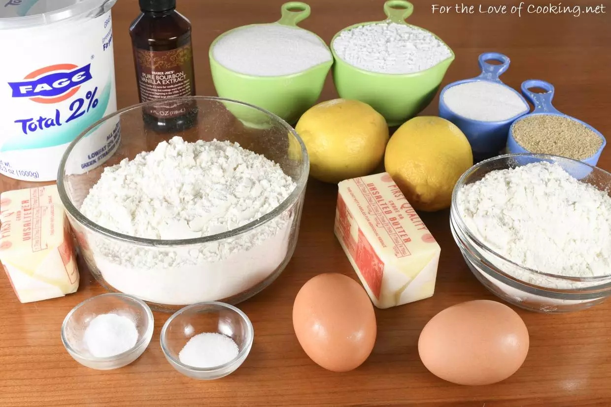 Lemon Crumb Muffins with Lemon Glaze