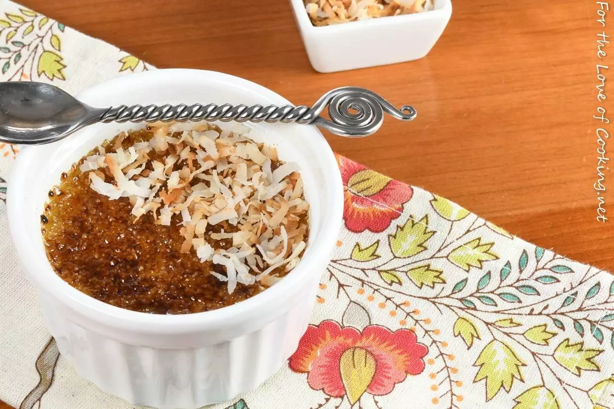 Coconut Crème Brûlée