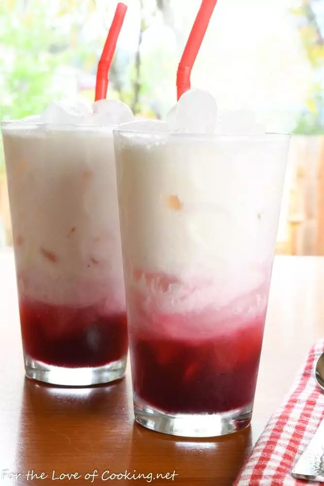 Blackberry Italian Cream Soda