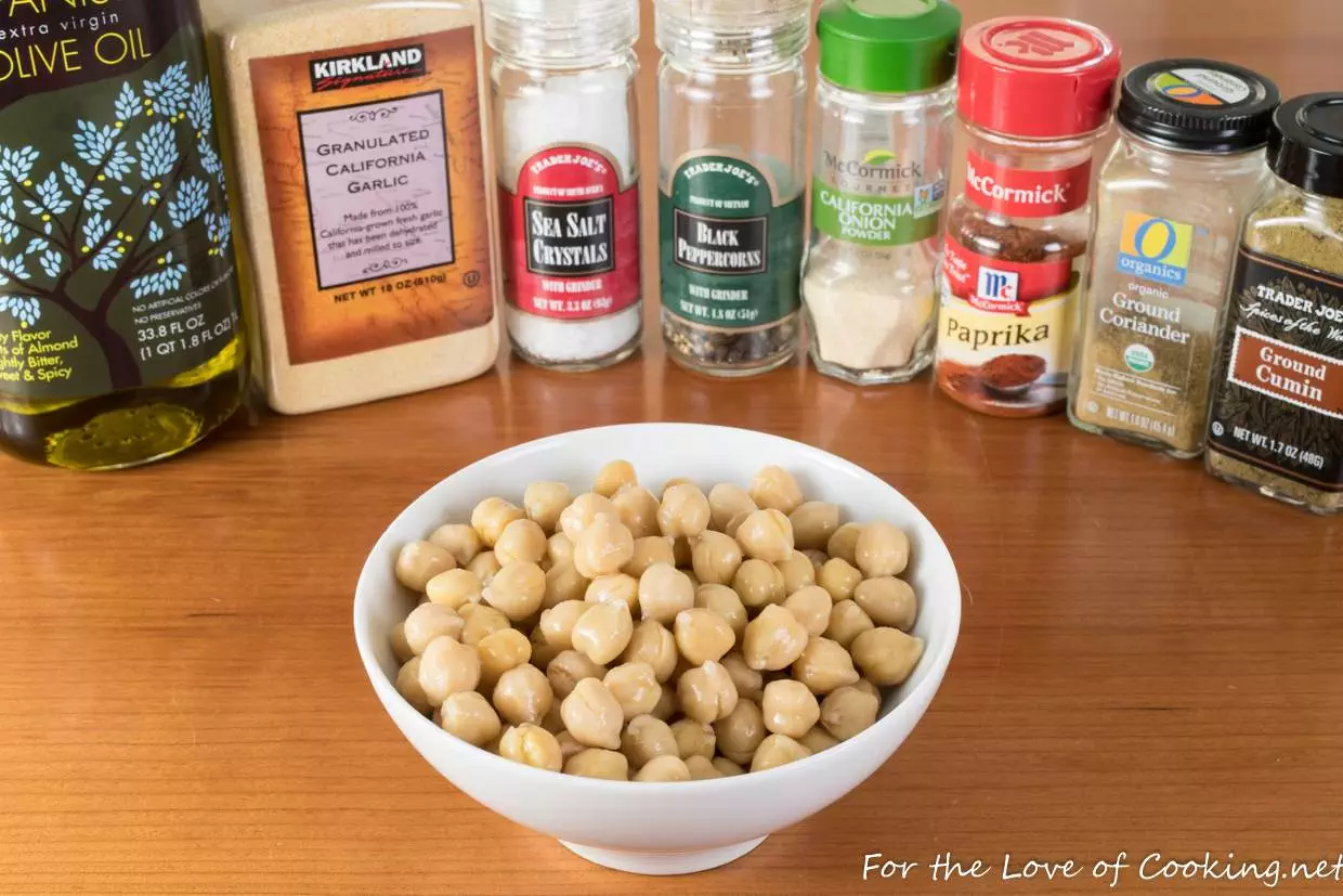 Crunchy Roasted Chickpeas