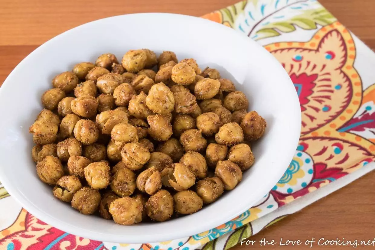 Crunchy Roasted Chickpeas