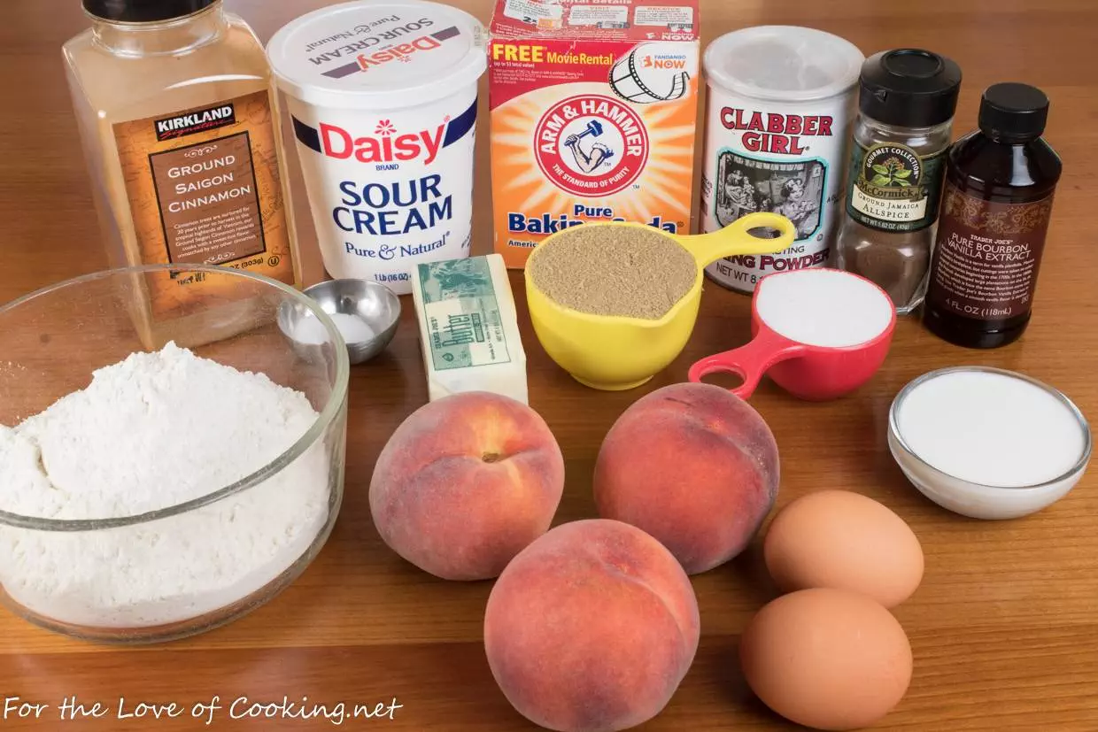 Peach Streusel Muffins